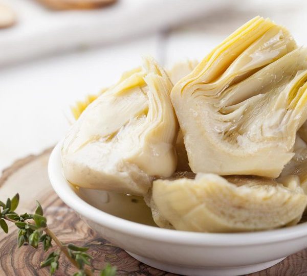 Grilled artichokes